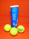 Un tubo con 3 pelotas para padel (Usado)