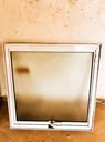 1 ventana corrediza de aluminio nuevo sin uso 0,60m x 0,60m