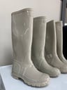 BOTA DE LLUVIA CALCE 39 BEIGE NUEVO