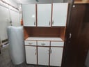 Mueble de cocina de melamina con 6 puertas y 3 cajones (Con detalles)