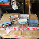 7 Anteojos para niños y adultos + 5 con estuches (Buen estado)