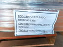VIDRIO DEREPUERTA LADO DERECHO KAT 1304 (1 U.), VIDRIO DELANTERO INFERIOR (2 U.), VIDRIO DERECHO RETRO FB.:RETRO XCMGCHO RETRO       FB.:RETRO XCMG ( 1U. )
