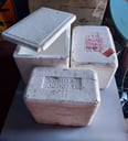 3 cajas de isopor