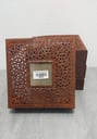 4 Apliques decorativos con vidrio 25*25