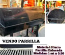 parrilla de hierro enlosada : 1 UNIDAD
