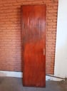 Puerta de madera (alto 2.05m/ ancho 60cm)