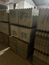 800 Chapas de Fibrocemento Eternit de 2,44 x 0,50m de 4mm de espesor (100 unidades x pallet) (no contiene asbesto) - 976 m2 / Buen estado