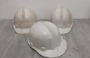 3 Cascos de seguridad Blanco