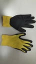 guantes palma negra nuevo, 24 unidades