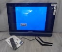 Televisor midas 21" con pantalla rota