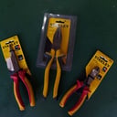 Combo 3 pinzas: fuerza, corte y de punta; aislamiento de 1000 volts