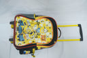 Mochila de Minions con varios compartimientos, con rueditas (Usado, con detalles)
