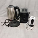 Hervidora de acero de 1,08 litros marca MAST + Tostadora marca GWD + Dispenser automático de agua con cable USB (Nuevos en caja)