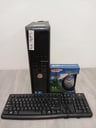 PC DELL optiplex 380 Intel Core 2 Duo CPU E7500 2.93 GHZ RAM 2GB DISCO DURO HDD 300GB + Teclado+ Mouse, Windows 10.(Sin cables)