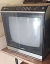 Televisor NATIONAL  vintage con control