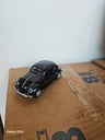 6 unidades de autos de colección FUSCA, color negro  de juguete (Dimensiones: Largo 12.5cm, Alto 4.5cm)