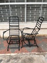 2 Sillones hamacables de metal (Buen estado)