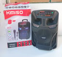 Parlante Kimiso QS - 5805 + Micrófono (FUNCIONA) (Con defecto, roto)