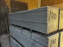 100 Chapas de Fibrocemento Eternit de 2,44 x 0,50m de 4mm de espesor (100 unidades x pallet) (no contiene asbesto) - 122 m2 / Buen estado