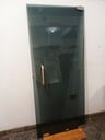 Puerta de Blindex sin llave (Alto: 2,05m  Ancho: 0,88cm)