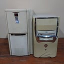 2 CPU: Placa madre ASUS TUSI -M procesador INTEL PENTIUM Memoria RAM 1 GB disco duro SAMSUNG 180 GB (ENCIENDE). Placa madre ASUS TUSI -M fuente de poder TOPDEK (NO ENCIENDE)