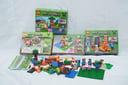 Sets de bloques de construcción My World inspirados en el videojuego Minecraft (En caja, Buen estado) (Usado, podrian faltar algunas piezas)