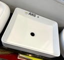 1 Bacha para baño modelo AXIS nuevo en caja sin uso.