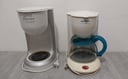 Cafetera Britania con jarra de vidrio (tapa con pequeño defecto) FUNCIONA + Cafetera Electrolux sin jarra FUNCIONA