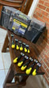 CAJA DE HERRAMIENTAS 26 pulgadas + KIT DE 5 DESTORNILLADOR PLANO  + 5 DESTORNILLADOR PHILLIPS NUEVOS 