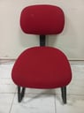 Silla roja fija