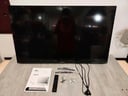 Tv Samsung Smart 43 pulgadas 4k pantalla dañada semi nuevo, en caja, con control y cables (A reparar)