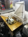 Mesa de Maquina de Coser Electrica con Pedales Marca Siruba 737-D (Funciona)
