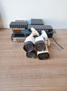 4 cámaras de seguridad + switch varios + router (se desconoce el funcionamiento de todo)