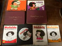 Colección MAFALDA COMPLETA 17 Tomos 2 Cds:  10 TIRAS CÓMICAS 2 TOMOS; EDICIÓN INÉDITA; EDICIÓN GUARANÍ; 2DVDs; 2 LIBROS DE ACTIVIDADES.
