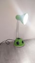 1 lampara de escritorio con forma de pelota color verde 