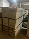 100 Chapas de Fibrocemento Eternit de 2,44 x 0,50m de 4mm de espesor (100 unidades x pallet) (no contiene asbesto) - 122 m2 / Buen estado