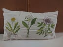 1 almohadon con relleno de lino 40cm x 60cm (nuevo sin uso)