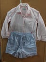 Camisa + short para niña talle 4