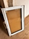 1 ventana corrediza de aluminio nuevo sin uso 0,60m x 0,40m