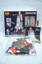 Set de bloques de construcción COGO de la serie Space, modelo Space Shuttle, contiene 404 piezas (Usado, podrian faltar algunas piezas) (En caja, Buen estado)