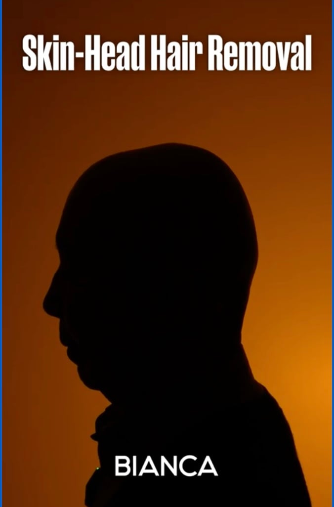 【New Treatment】Skin-Head Hair Removal Treatment: Always Smooth. Always Sharp. Zero Shaving Required.