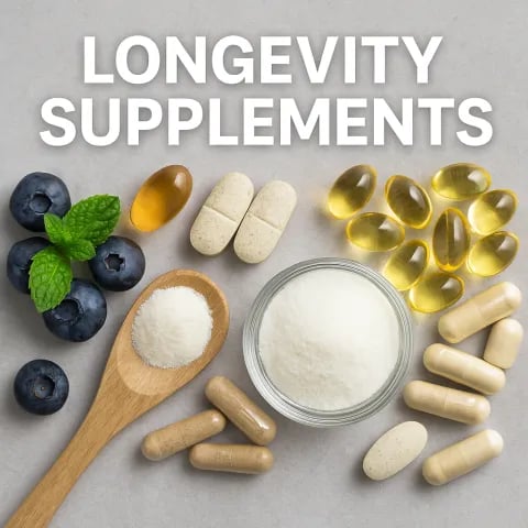 Longevity Supplements: An Evidence-Based Guide to Supporting Healthy Longevity