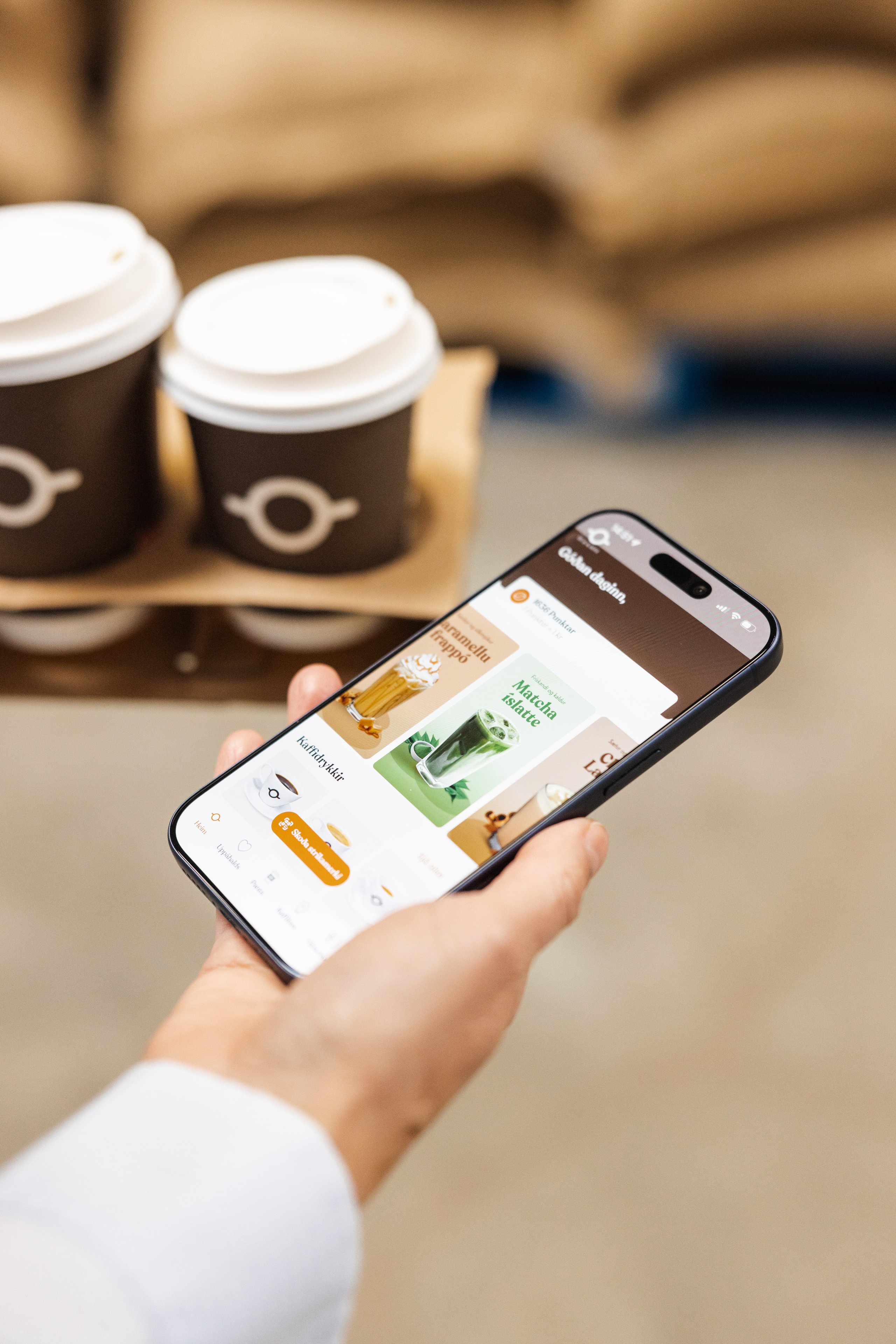 Sæktu Te & Kaffi appið