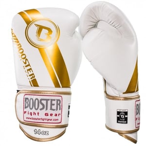 Boxing Gloves Leather BGL V3 WHITE/Gold