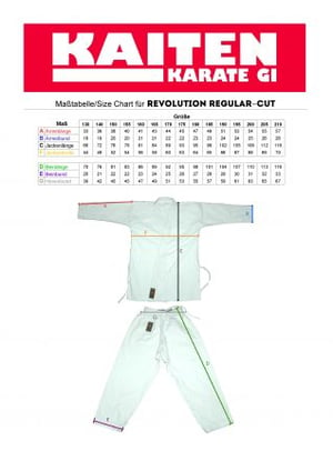 Karate kimono KAITEN Revolution Monarch