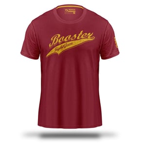 T-shirt BOOSTER Slugger Bordeaux