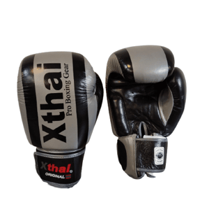 Gants de boxe XTHAI Vision gris cuir