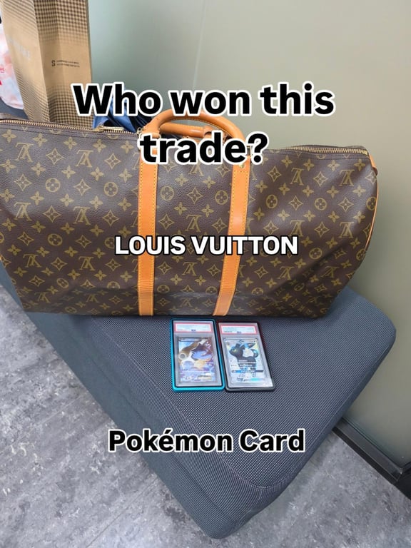 Louis Vuitton for Pokémon Cards. Deal?

#pokemontcg #louisvuitton #카드왕김현금 #cardkingmoneykim