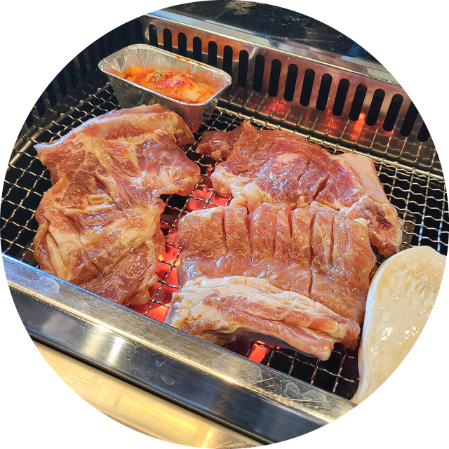 육미향 김포마산점 외관 — 마산동 숯불 양념갈비 맛집 간판