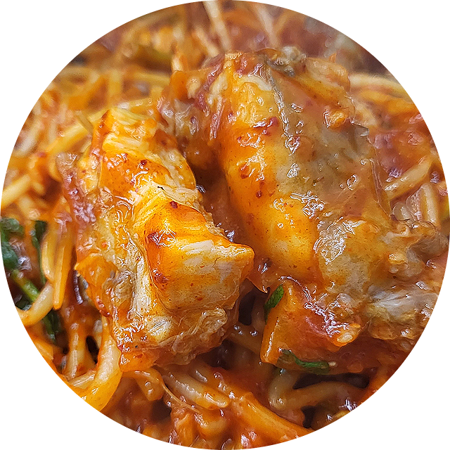 한결통 아구찜&코다리찜 메뉴판 — 가격표